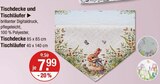 Tischdecke und Tischläufer von  im aktuellen V-Markt Prospekt für 7,99 €