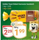 Aktuelle Toaster Angebote bei GLOBUS in Krefeld Aktuelles Dinkel Harmonie Sandwich Angebot bei GLOBUS in Krefeld ab 1,99 €