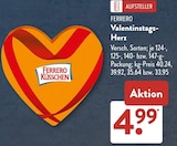 Valentinstags-Herz von Ferrero im aktuellen ALDI SÜD Prospekt