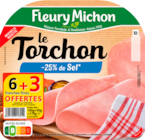 JAMBON LE TORCHON FLEURY MICHON - FLEURY MICHON - Auchan Supermarché JAMBON LE TORCHON FLEURY MICHON - FLEURY MICHON à 3,20 € dans le catalogue Auchan Supermarché