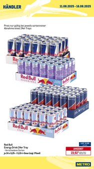 Energydrink im METRO Prospekt "Wochenangebote Händler" mit 28 Seiten (Albstadt)