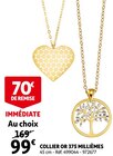 COLLIER OR 375 MILLIÈMES en promo chez Auchan Hypermarché COLLIER OR 375 MILLIÈMES dans le catalogue Auchan Hypermarché