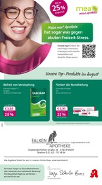 Aktueller mea - meine apotheke Apotheken Prospekt in Much und Umgebung, "Unsere August-Angebote" mit 4 Seiten, 01.08.2025 - 31.08.2025