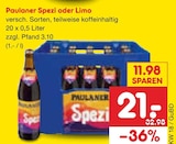 Paulaner Spezi oder Limo bei Netto Marken-Discount im Prospekt "" für 21,00 €
