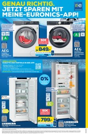 Kühlschrank im EURONICS Prospekt in Iserlohn Aktueller EURONICS Prospekt mit Kühlschrank, "GENAU RICHTIG. SOMMER. SONNE. BESTE DEALS.", Seite 7