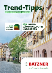 Aktueller Batzner Baustoffe Baumarkt Prospekt in Heldrungen und Umgebung, "Trend-Tipps FÜR DIE ENERGETISCHE SANIERUNG" mit 8 Seiten, 01.11.2024 - 10.11.2024