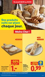 Offre Baguette dans le catalogue Lidl du moment à la page 9