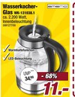Wasserkocher-Glas von Emerio für 11,00 € bei POCO im Angebot Wasserkocher-Glas von Emerio im aktuellen POCO Prospekt