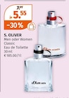 Men oder Women Classic Eau de Toilette Angebote von S. OLIVER bei Müller Aachen für 5,55 €