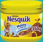 Poudre cacaotée moins de sucre - NESQUIK NESTLE dans le catalogue Intermarché