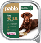 Feine Pastete Hundenahrung von Pablo für 0,69 € bei budni im Angebot Feine Pastete Hundenahrung von Pablo im aktuellen budni Prospekt