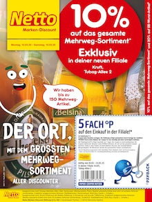 Netto Marken-Discount Prospekt mit 4 Seiten (Kruft)