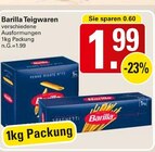 Teigwaren Angebote von Barilla bei WEZ Minden für 1,99 €