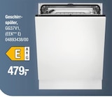 Geschirrspüler GG37V1 im Angebot bei Opti-Wohnwelt in Gifhorn Geschirrspüler GG37V1 Angebote bei Opti-Wohnwelt Gifhorn für 479,00 €