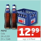 Cola Angebote von Pepsi bei Getränke Oase Bergkamen für 12,99 €
