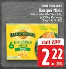 Knusper Minis Natur im Angebot bei E center in Beckum Knusper Minis Natur Angebote von Leerdammer bei E center Beckum für 2,22 €
