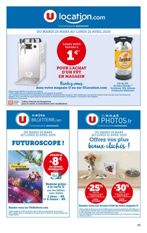 Promo Vélo Électrique dans le catalogue Hyper U du moment à la page 43