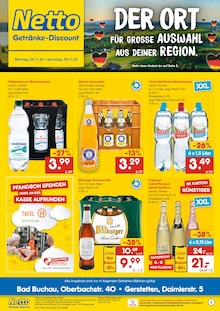 Netto Marken-Discount Prospekt DER ORT, AN DEM DU IMMER AUSGEZEICHNETE PREISE FINDEST. mit  Seiten in Bad Buchau und Umgebung