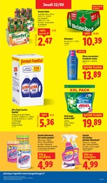 Prix et réduction Lessive Liquide dans le prospectus Lidl en cours Offre Lessive Liquide dans le catalogue Lidl du moment à la page 23