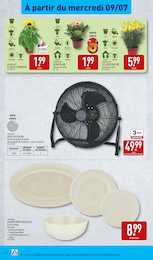 Prix et réduction Ventilateur dans le prospectus Aldi en cours Offre Ventilateur dans le catalogue Aldi du moment à la page 26