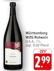 Aktuelle Wein Angebote bei E center in Stuttgart Aktuelles Württemberg Rotwein Angebot bei E center in Stuttgart ab 2,99 €