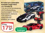 RC Scale Car's Lamborghini Aventador Coupé Police für 17,99 € bei GLOBUS im Angebot RC Scale Car's Lamborghini Aventador Coupé Police im aktuellen GLOBUS Prospekt