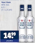 Yeni Raki im Angebot bei Getränkewelt in Mülheim Yeni Raki Angebote von Yeni Raki bei Getränkewelt Mülheim für 14,99 €