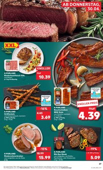 Braten im Kaufland Prospekt "Aktuelle Angebote" mit 62 Seiten (Cottbus)
