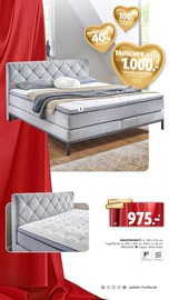 Aktueller Polstermöbel Fischer Prospekt mit Bett, "Spektakulärer Neueröffnungs-Endspurt", Seite 31