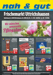 nah und gut Prospekt der Woche "Wir lieben Lebensmittel!" Seite 1, 18.05.2026 bis 23.05.2026 für Kalbach Aktueller nah und gut Prospekt "Wir lieben Lebensmittel!" Seite 1 von 8 Seiten für Kalbach