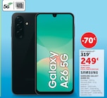 Galaxy A26E 5G - Samsung en promo chez Super U Montélimar à 249,00 €