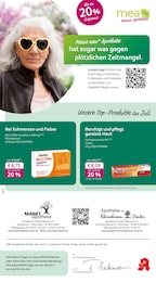 Aktueller mea - meine apotheke Apotheken Prospekt für Bornheim: Unsere Juli-Angebote mit 4} Seiten, 01.07.2025 - 31.07.2025