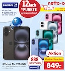 Aktuelles iPhone 16, 128 GB Angebot bei Netto Marken-Discount in Duisburg ab 849,00 €