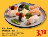 Premium Sushi Set im Angebot bei Lidl in Trier Premium Sushi Set Angebote von Chef Select bei Lidl Trier für 3,19 €