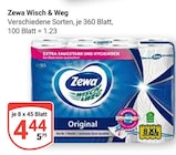 Aktuelle Toilettenpapier Angebote bei GLOBUS in Bochum Aktuelles Wisch & Weg Angebot bei GLOBUS in Bochum ab 4,44 €
