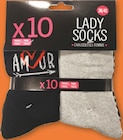 Chaussettes de ville femme en promo chez Netto Tours à 4,99 €