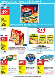 Prix et réduction Bresse Bleu dans le prospectus Carrefour en cours Offre Bresse Bleu dans le catalogue Carrefour du moment à la page 14