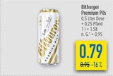 Aktuelles Premium Pils Angebot bei diska in Amberg ab 0,79 €