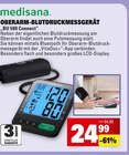 Oberarm-Blutdruckmessgerät BU 580 Connect im Angebot bei Marktkauf in Filderstadt Oberarm-Blutdruckmessgerät BU 580 Connect Angebote von Medisana bei Marktkauf Filderstadt für 24,99 €