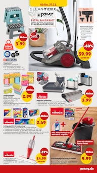 Staubsauger im Penny Prospekt "Wer günstig will, muss Penny." mit 44 Seiten (Essen)