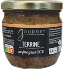 Terrine de Campagne - Gourmet Finest Cuisine en promo à 3,99 € chez Aldi Terrine de Campagne - Gourmet Finest Cuisine dans le catalogue Aldi
