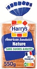 Pain de mie american sandwich nature sans sucres ajoutés - HARRYS dans le catalogue Intermarché Super