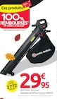Promo Aspirateur souffleur broyeur à 29,95 € dans le catalogue Mr.Bricolage à Montbrison