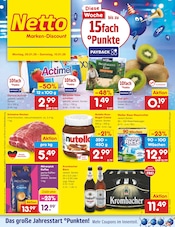 Aktueller Netto Marken-Discount Prospekt mit Bier, "Aktuelle Angebote", Seite 1
