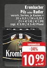 Aktuelles Pils oder Radler Angebot bei EDEKA in Paderborn ab 10,99 €