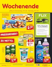 Aktueller Netto Marken-Discount Prospekt mit Sahne, "Aktuelle Angebote", Seite 44