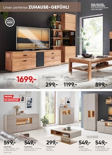 Fernseher im Möbel Wanninger Prospekt "Wohnideen zum verlieben!" mit 32 Seiten (Straubing)