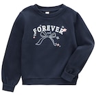 Mädchen Sweatshirt mit Bio-Baumwolle bei Ernstings family im Barnstorf Prospekt für 12,99 €