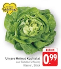 Unsere Heimat Kopfsalat bei EDEKA im Prospekt "" für 0,99 €
