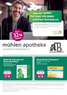 Aktueller mea - meine apotheke Prospekt